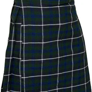 Acrylic Wool Blend Douglas Blue Tartan Kilt